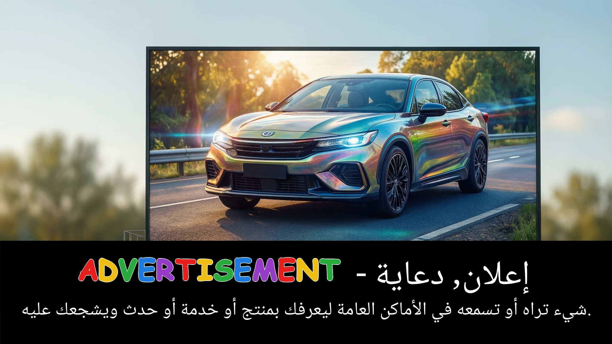 Arabic Illustration for advertisement